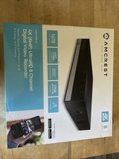 Amcrest NV4108-A2 4K 8CH NVR 1080p/3MP/4MP/5MP/8MP Network Video Recorder