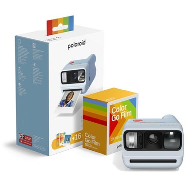 Polaroid Go Generation 3 Bundle - Mini Instant Film Camera 16 Color Photos -