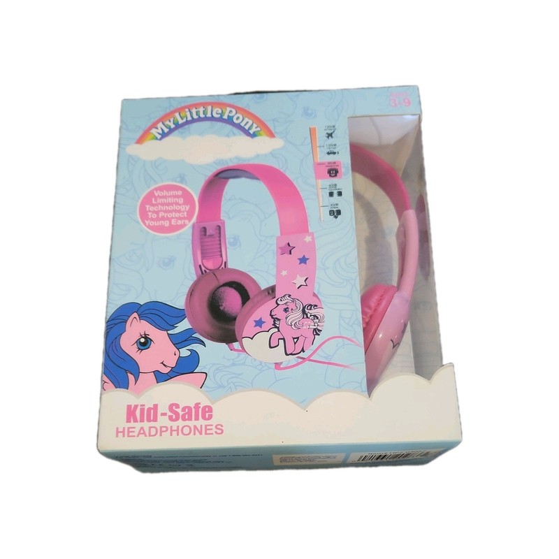 NEW My Little Pony Kids Safe Headphones Volume Limited Ages 3–9 NIM Sealed