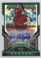 2015 Panini Elite Extra Edition 16/25 Magneuris Sierra #148 Auto 2x4