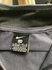 Nike kids zip up jacket; black and grey; size 4 xs: Used: T-3-00300