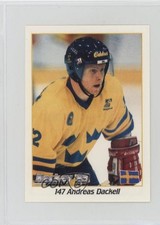 1995 Pro Hockey Poster-Magazine Album Stickers Swedish Andreas Dackell #147 0i4g