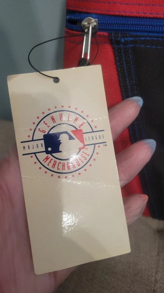 Vintage Philadelphia Phillies MLB Backpack by ProWorks Red Black NWT 90s - Image 3 of 4