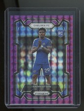 2023-24 Panini Prizm Premier League Ian Maatsen Purple Mosaic Rookie Card #/140. rookie card picture