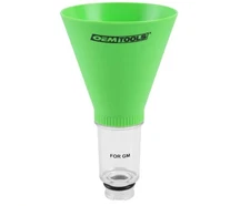 OEMTOOLS 87021 Direct Fit Oil Funnel, Threaded for GM, BMW, and More