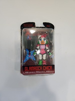 New Glamrock Chica Five Nights At Freddy s Funko Figurine  FNAF Damaged Box 
