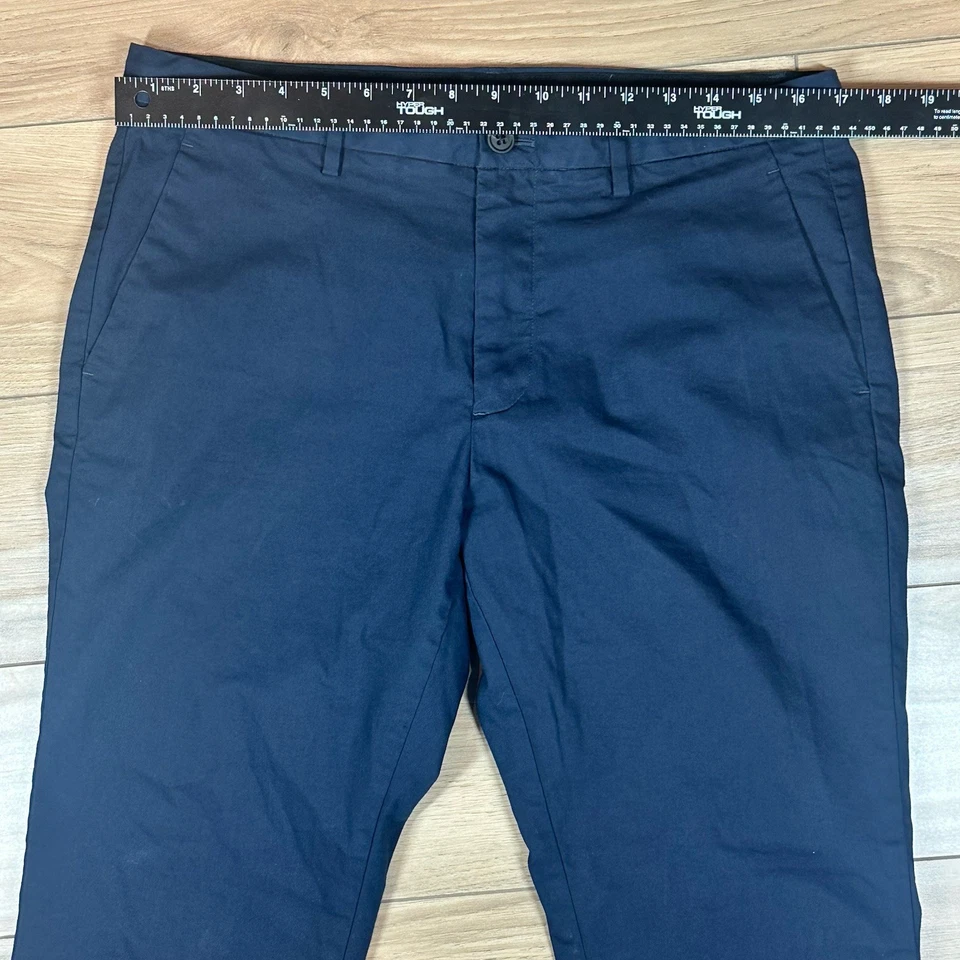 Bonobos  Pants Mens 33x28 Navy Blue Slim Fit Golf casual Chinos - Image 3 of 3