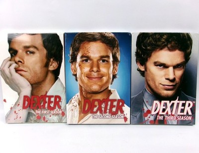 Dexter DVD Sets 1 2 and 3 The Complete First Second Third Season New Sealed
