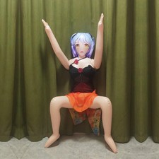 DS8473 Clear 88cm Full Body Female Toroso Inflatable Complexion Mannequin