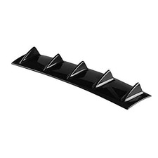 23 inch Universal Car Rear Bumper Lip Diffuser Shark Fin Style Bumper