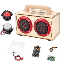 Build Your Own Bluetooth Speaker Kit - DIY STEM Gift for Teens 12-16, Wooden ...
