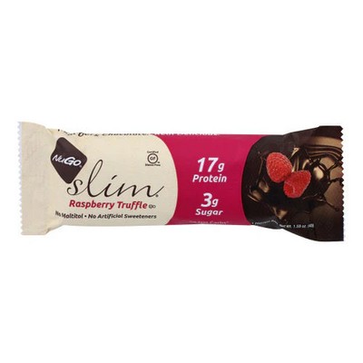 Slim Raspberry Truffle Bar 1.59 Oz(Case Of 12)  by Nugo