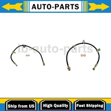 Front Brake Hose Dorman 2PCS For 1990-1997 Honda Accord 2.2L