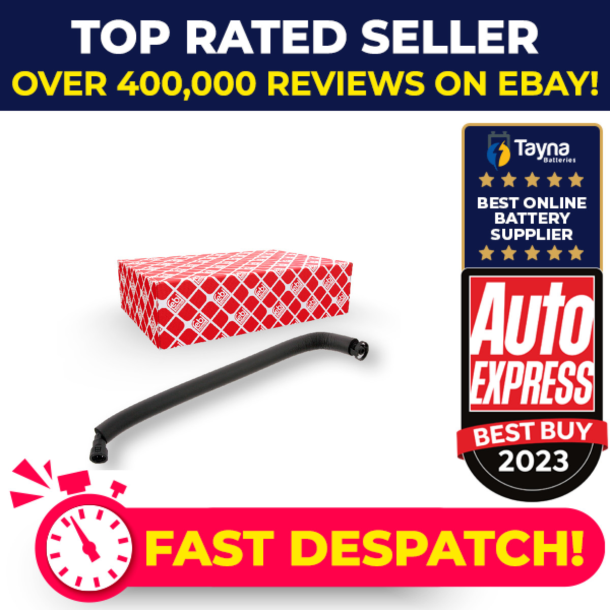 Crank Case Breather Pipe Hose Upper 36031 Febi 11617504536 Quality Guaranteed