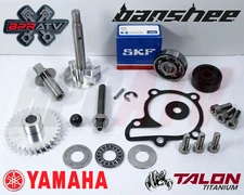 Yamaha Banshee BPRATV Billet Water Pump Rebuild CNC Titanium Clutch Pusher Kit