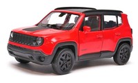 Welly 2016 Jeep Renegade Trailhawk Rot Orange MaßStab 1:34 1:39 4,5 Zoll...