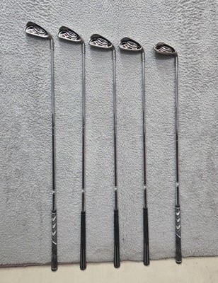 Ping G15 Black Dot Iron Set RH Steel Stiff Shafts Core Irons 4, 5, 7, 8, U(Gap)