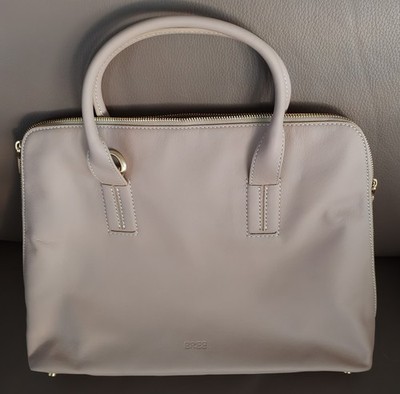 BREE Tasche LEDER, Lapua 4, WORKBAG S16, almond, Neu OVP
