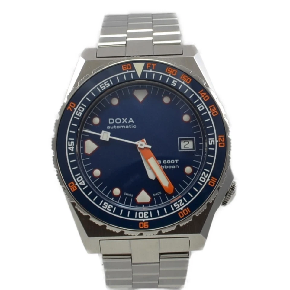 DOXA 861.10.201.10 Store Display 9.5 out of 10 SUB 600T Caribbean Automatic