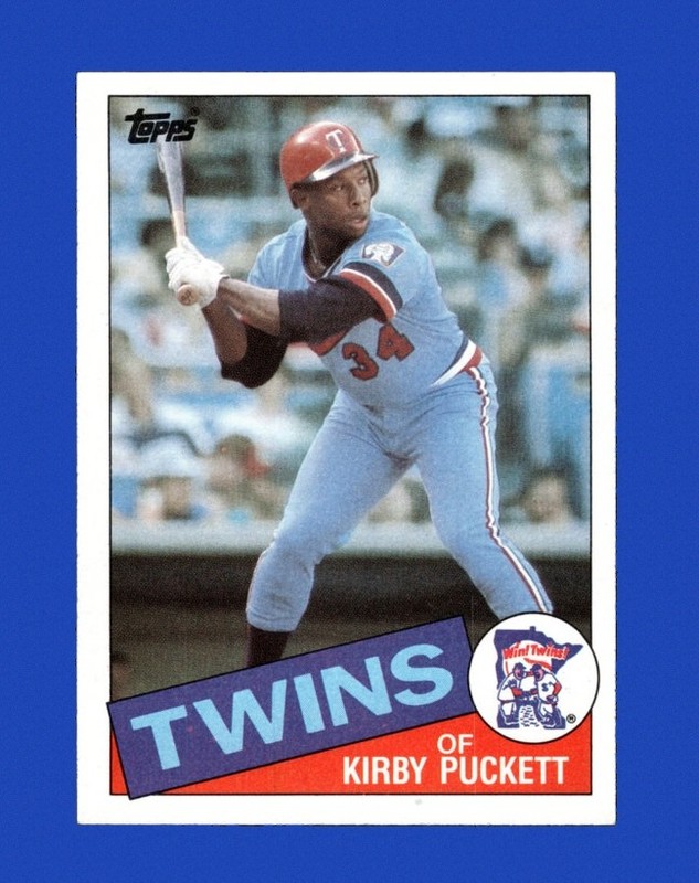 1985 Topps Set-Break #536 Kirby Puckett RC NR-MINT *GMCARDS*