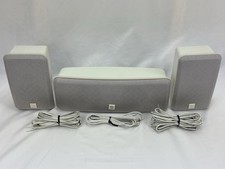 Boston Acoustics MCS 100 Center Speakers Satellite Surround Sound Theater White