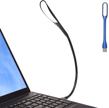 EBYPHAN Dimmable USB Lamp, Flexible Keyboard Light, Mini Small, Black