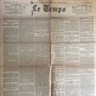 Journal LE TEMPS 27 juin 1894 # L'assassinat de Sadi CARNOT # Funérailles à Lyon