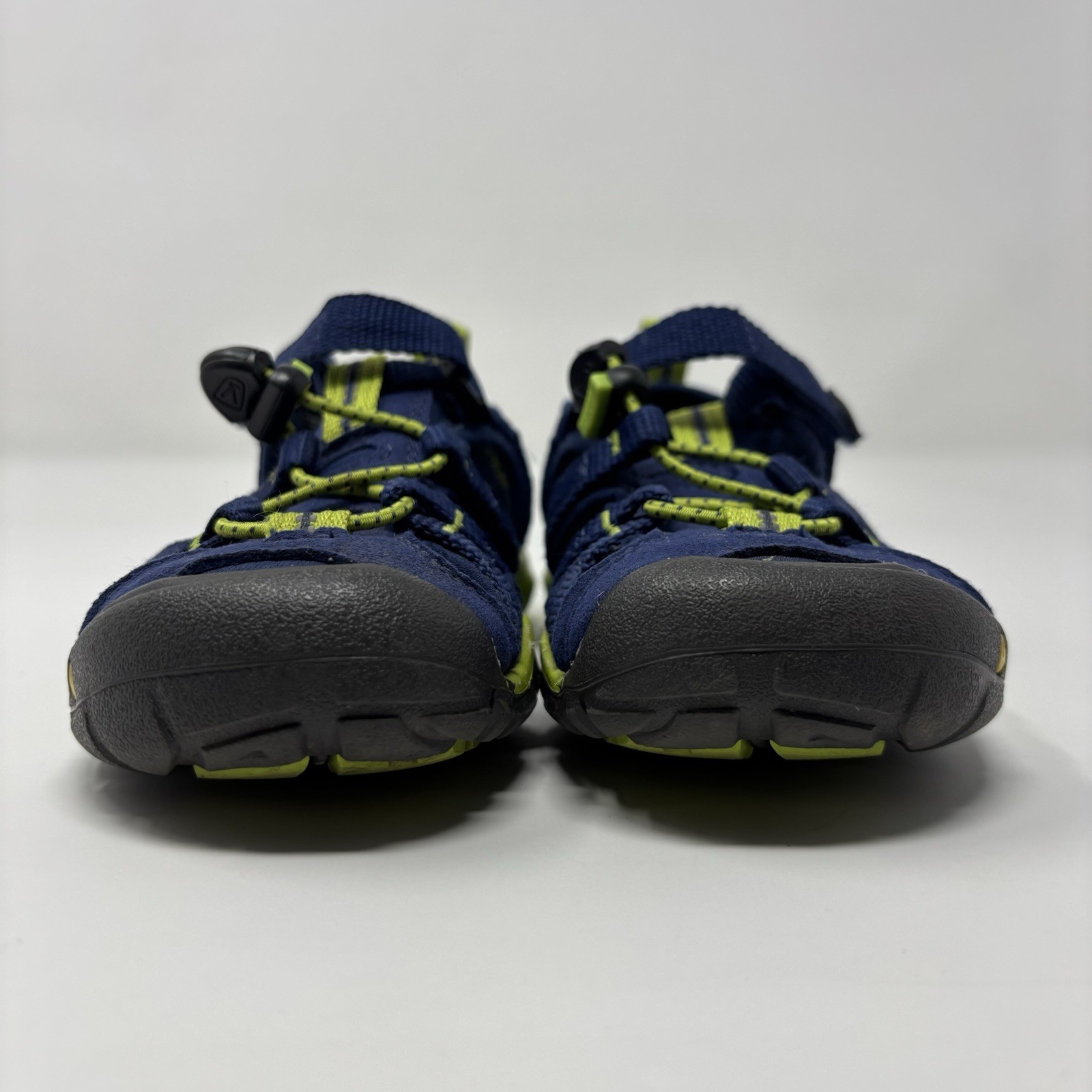 Sandali Keen bambini giovani bambini taglia 10 blu USA verdi escursioni all'aperto acqua