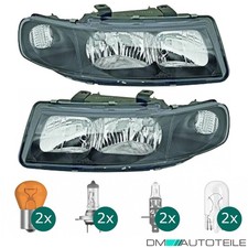 Hauptscheinwerfer Set H1 H7 mit Blinklicht passt für Seat Toledo II 99-04