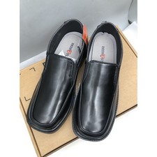 Deer Stags Kids Brian Dress Loafer Comfortable Slip-On Black, Size 5.5 M READ