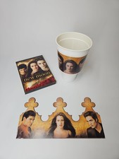 Twilight Saga New Moon Burger King Collectible Plastic Cup Partial Crown & Movie