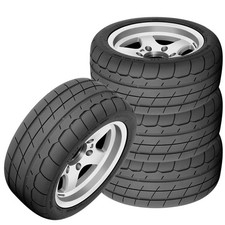 4 Toyo Proxes Tq P27545r16 Competition Race Track Drag Tire Takeoff 