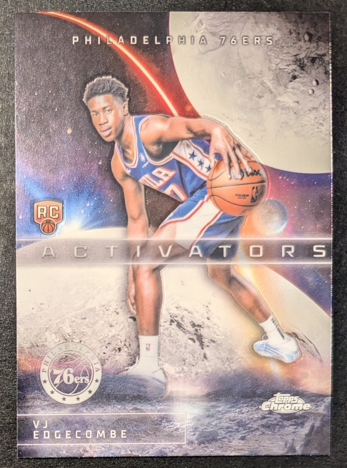 2025-26 Topps Chrome Basketball VJ EDGECOMBE #AC-13 ACTIVATORS Insert