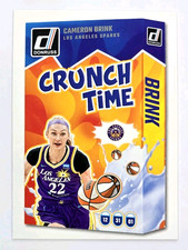2025 Panini WNBA Donruss Cameron Brink Crunch Time Los Angeles Sparks #17