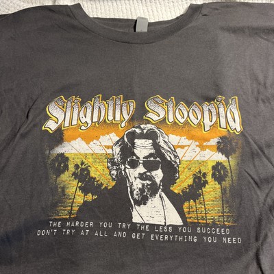 Slightly Stoopid  The Dude Tee XL Grey NWOT never worn