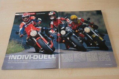 Motorrad 21/1999 Triumph Speed Triple mit 108PS besser als...?