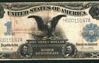 $1 1899 (( BLACK EAGLE )) Silver Certificate ** PAPER CURRENCY AUCTIONS ** — photo 1