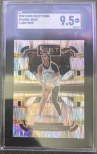 2024 Angel Reese Panini Select WNBA Flash Prizm Rookie #5 SGC 9.5