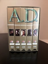 A.D. Gospel Communications International  1998 VHS Tapes Mini Series TESTED A D