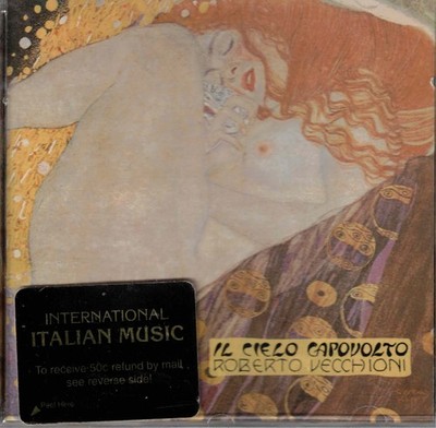 Il Cielo Capovolta by Roberto Vecchioni (CD, 1995 EMI) Italian Pop Chanson/Rare