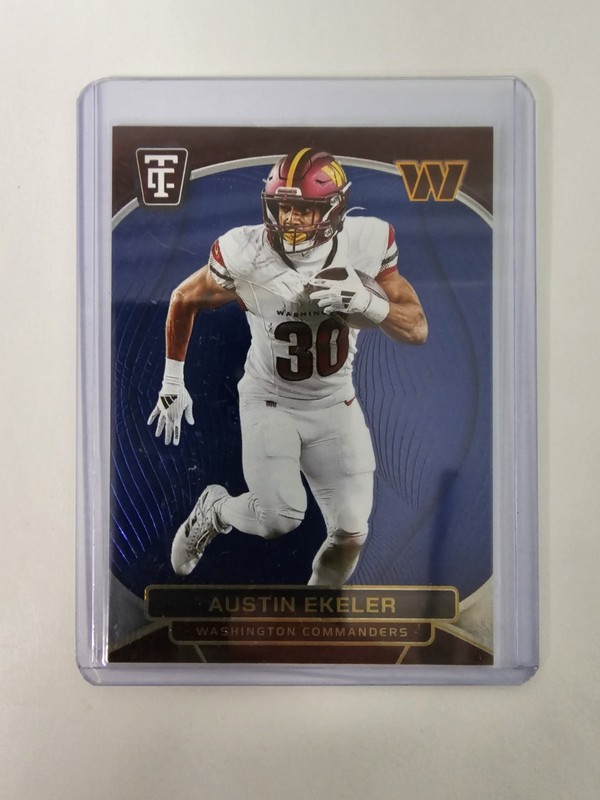 2024 Panini Totally Certified - Mirror Blue - #95 Austin Ekeler (383 / 399)