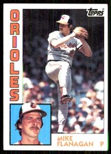 Mike Flanagan 1984 Topps #295 Orioles MLB READ FREE SHIPPING AutographDen