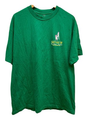 Larry Flynt T Shirt Men s XL Green Hustler Club New Orleans Barely Legal