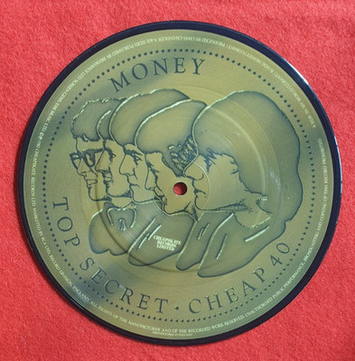 Top Secret In My World 7'' Picture Disc Vinyl Single 1982 UK Cheap 40
