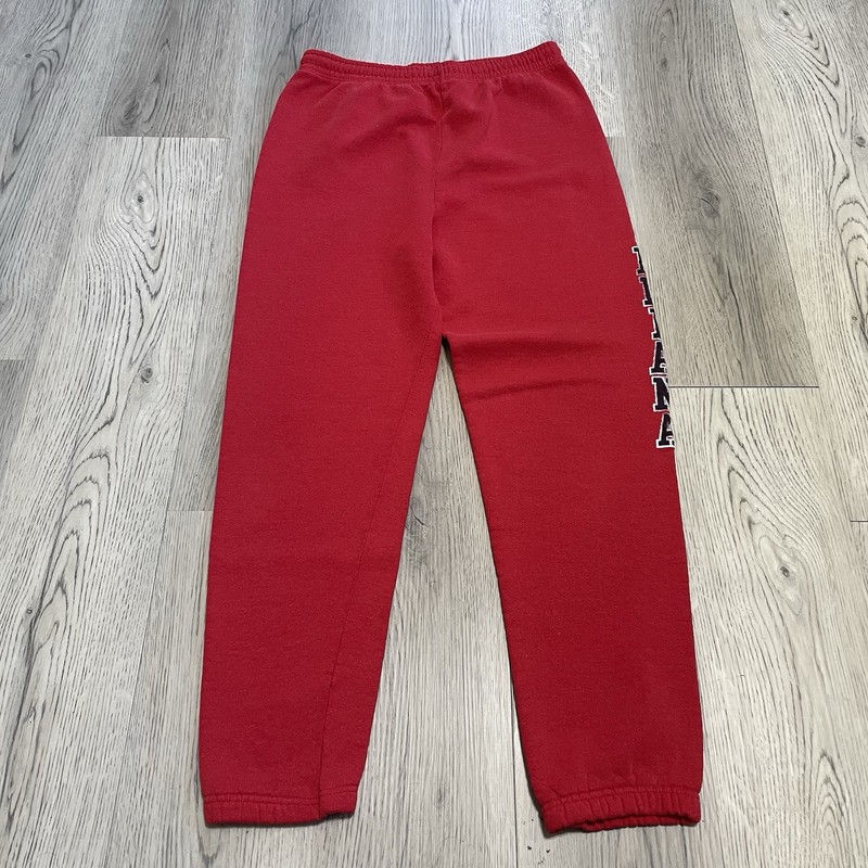 Vintage 80s 90s Indiana Hoosiers Sweatpants Adult Large Red Made in USA