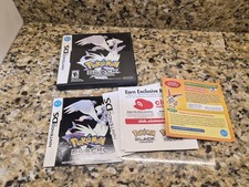 Pokemon Black Version Nintendo DS Authentic Case and Manual Only NO GAME FS
