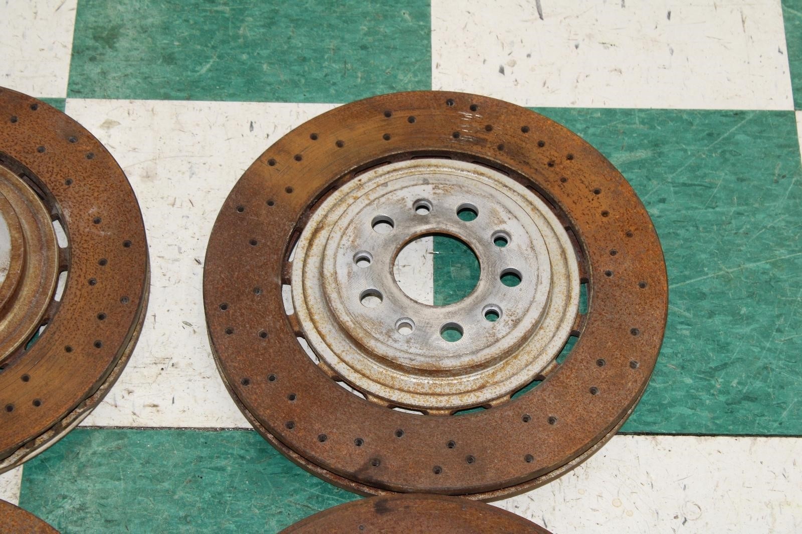 14-20 Ghibli 3.0L Front Rear LF LR LH RH RF RR Brake Rotors Set 4x Factory OEM