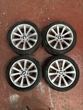 BMW 3 SERIES E90 E91 17" ALLOY WHEELS & TYRES 6783631 8J ET34 225/45/R17 5x120