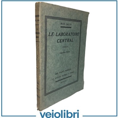 Rarität LE LABORATORY Central Poesies Max Jacob 1921 Erstausgabe Original