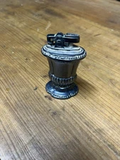 Antique Ronson Mayfair Old Victorian Ornate USA Silver Cigarette Lighter Tobacco